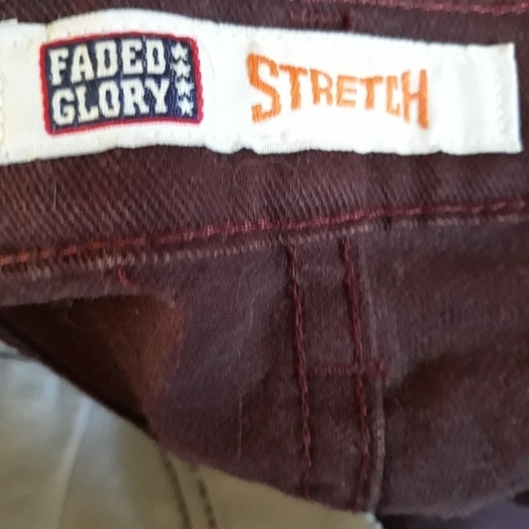 Faded glory stretch jeans size 18 A-5 - Picture 4 of 4